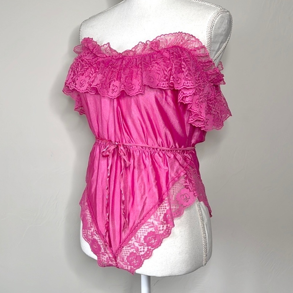 Vintage Teddy Bodysuit Lingerie
